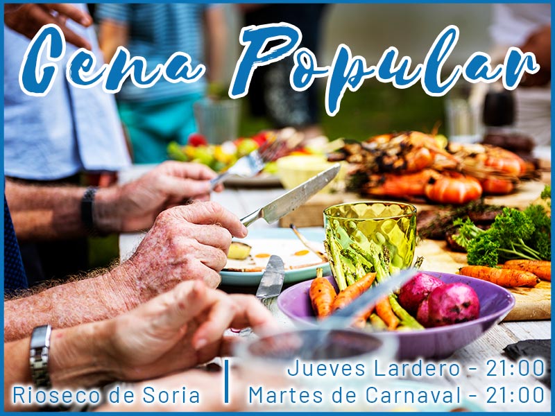 Cena Popular Rioseco de Soria