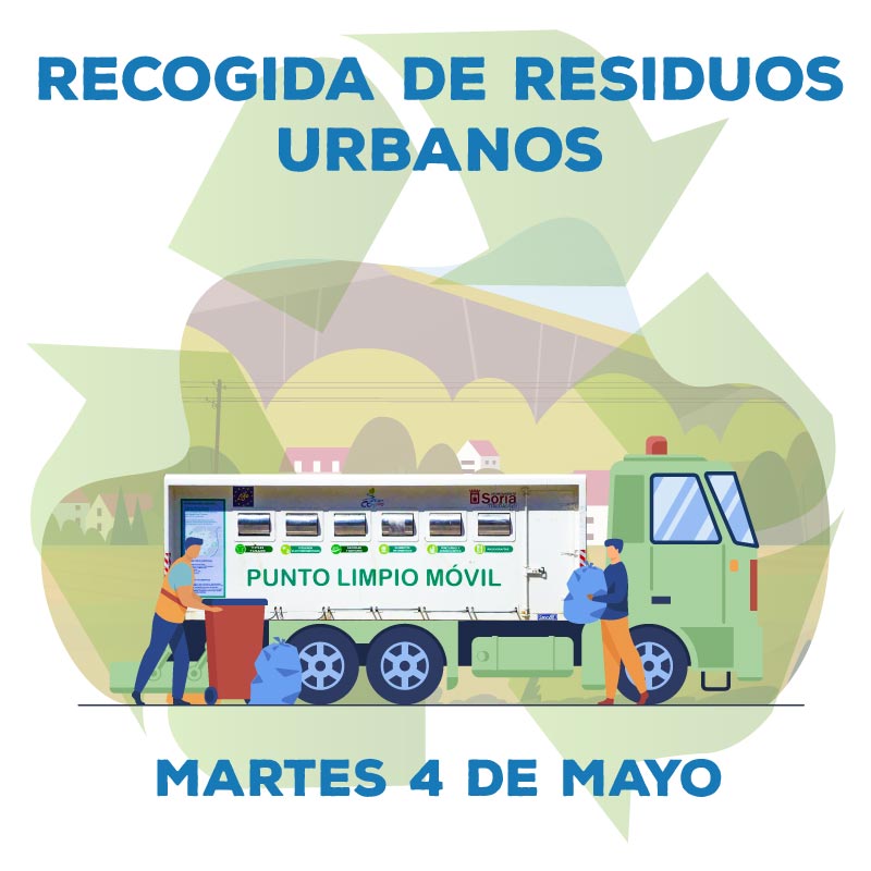 Recogida de Residuos Urbanos en Rioseco de Soria portada