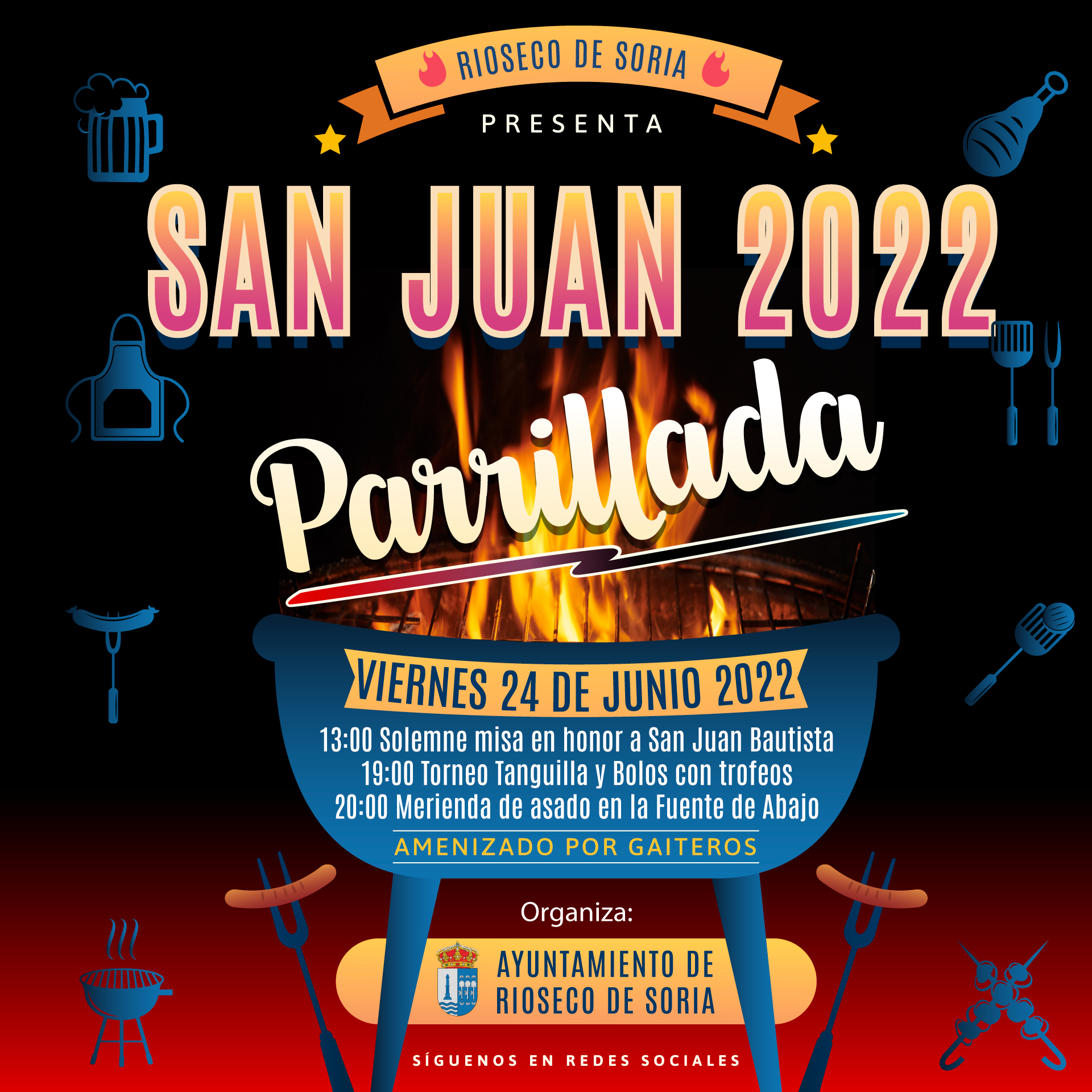 Fiestas de San Juan Parrillada Suspendida